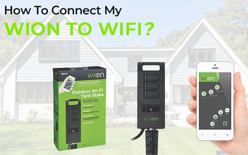 How to Connect my Wion to Wifi
