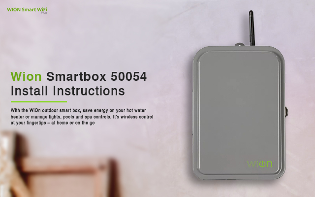 Wion Smartbox 50054 Install Instructions