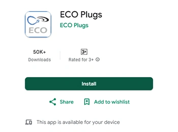 Eco Plugs app